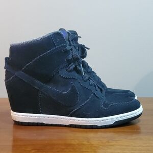 Nike Dunk Sky High Hidden Wedge Sneakers 8.5